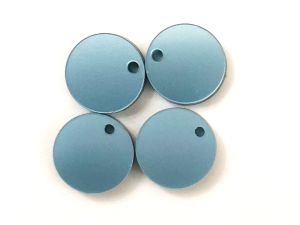 Akryyliriipus 15mm metalli vaaleansininen (4kpl)